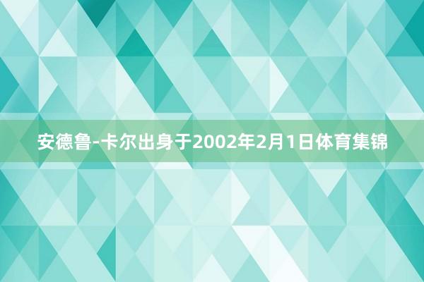 安德鲁-卡尔出身于2002年2月1日体育集锦
