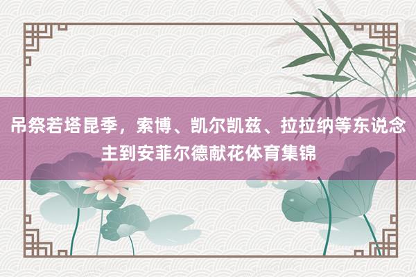 吊祭若塔昆季，索博、凯尔凯兹、拉拉纳等东说念主到安菲尔德献花体育集锦