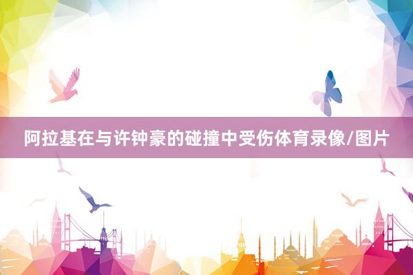 阿拉基在与许钟豪的碰撞中受伤体育录像/图片