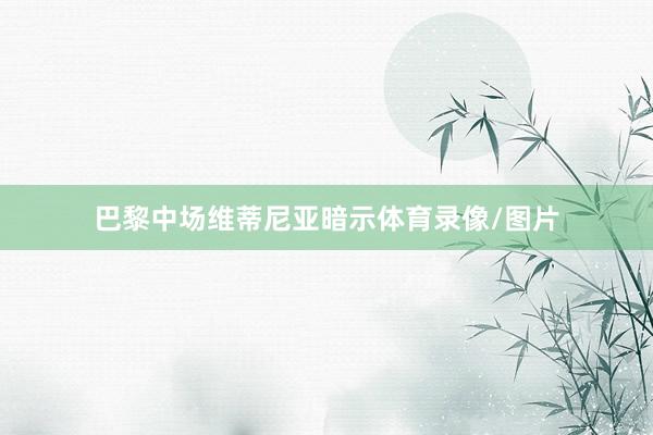 巴黎中场维蒂尼亚暗示体育录像/图片