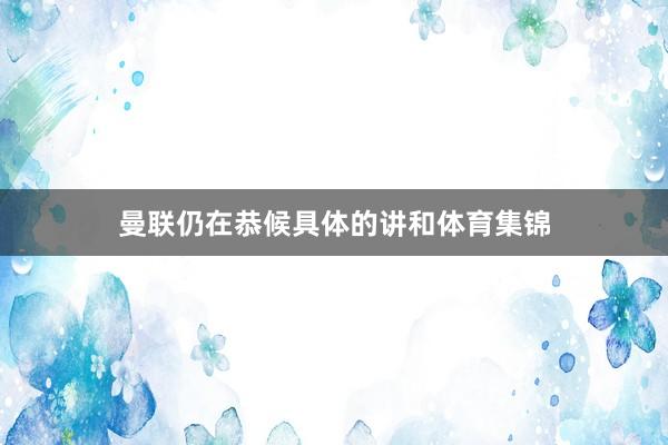 曼联仍在恭候具体的讲和体育集锦