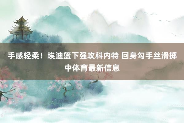 手感轻柔！埃迪篮下强攻科内特 回身勾手丝滑掷中体育最新信息